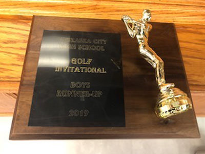 2019 Boys Runner-up plaque