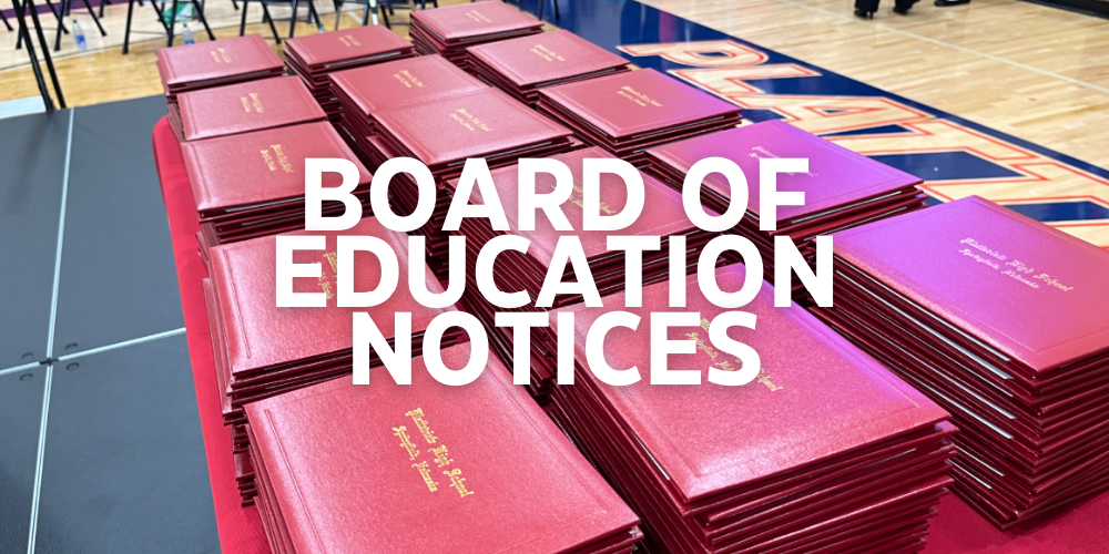 Board of Education Notices